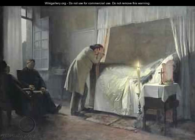 The Death Bed of Madame Bovary - Albert-Auguste Fourie