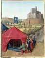 The Death of Bertrand du Geusclin 1320-80 at Chateauneuf de Randon - Jean Fouquet