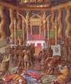 Desecration of the Temple of Jerusalem by Pompey and his soldiers - Jean Fouquet
