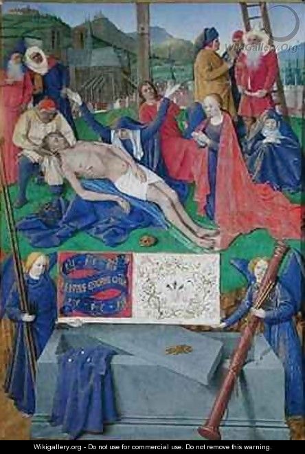 The Lamentation of Christ - Jean Fouquet