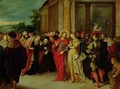 Christ and the Woman Taken in Adultery - Frans the younger Francken