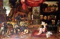 An Allegory of Touch - Frans III Francken