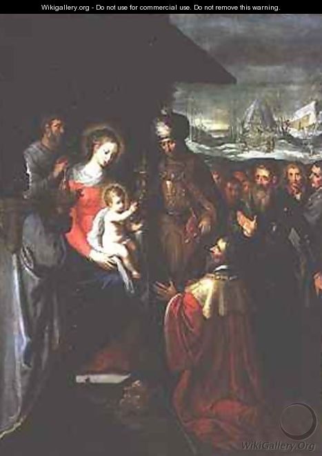 The Adoration of the Magi - Frans I Francken