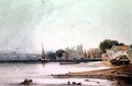 Lambeth Palace and Westminster Bridge - Francois Louis Thomas Francia