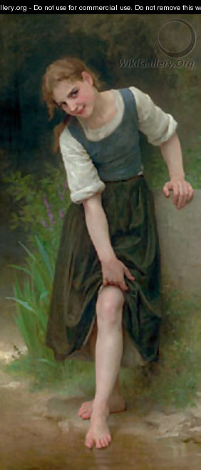 La Gue - William-Adolphe Bouguereau