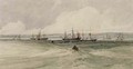 View of Sheerness - Francois Louis Thomas Francia