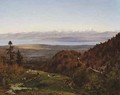 Mont Blanc seen from Saint Cergues - Louis Français