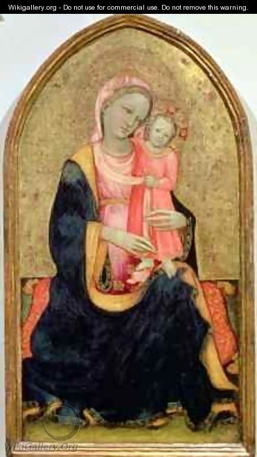Madonna of Humility - Rossello di Jacopo Franchi