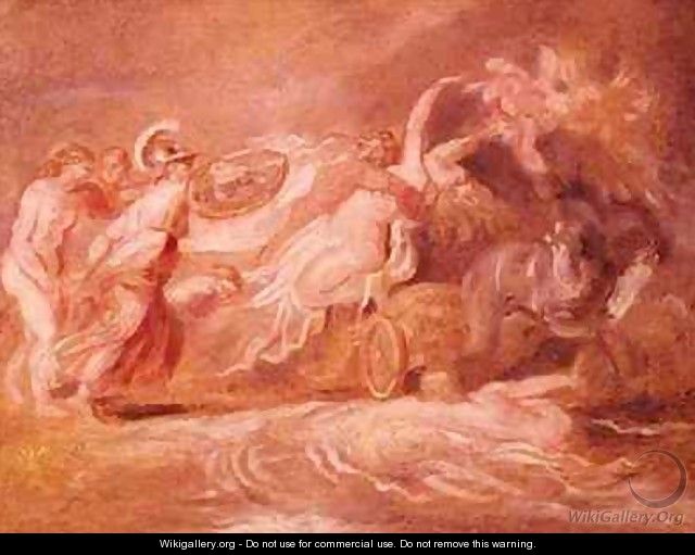 Rape of Proserpine - Jean-Honore Fragonard