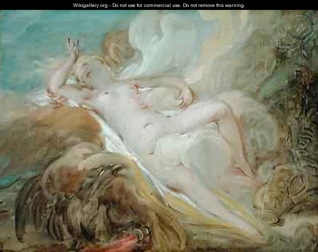 Jupiter and Io - Jean-Honore Fragonard