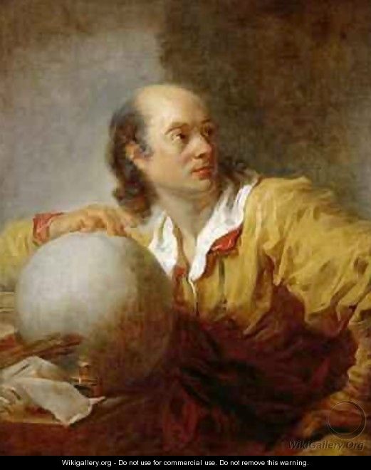 Joseph Jerome Lefrancois Lalande 1732-1807 - Jean-Honore Fragonard