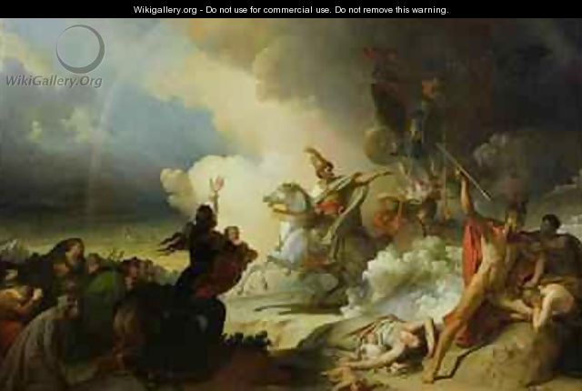 Saladin I 1138-93 in Jerusalem - Alexandre Evariste Fragonard