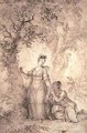 The Fiancee of the King of Garbe the Tree - Alexandre Evariste Fragonard