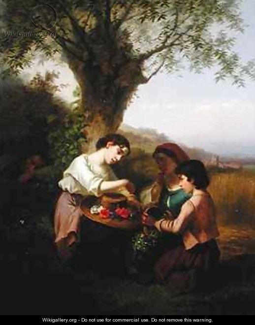 The Straw Hat - Edouard Frère