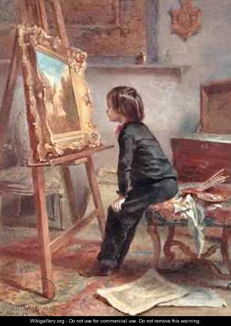 The Young Connoisseur - Edouard Frère