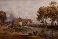 Streatley Mill On the Thames - George Arthur Fripp