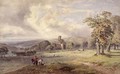 View of Kirkstall Abbey Leeds - George Arthur Fripp