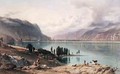 A View of Lake Geneva - George Arthur Fripp