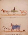 The Calf Cart and the Calf Sheep and Pig Van - William Francis Freelove