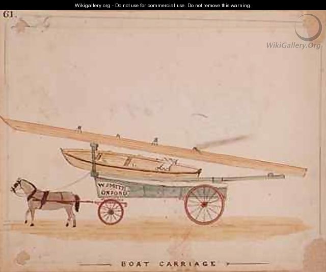 The Boat Carriage - William Francis Freelove