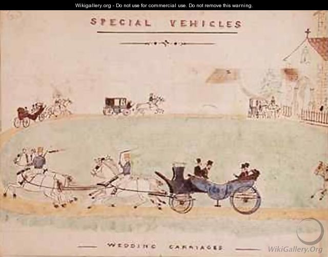 Wedding Carriages - William Francis Freelove