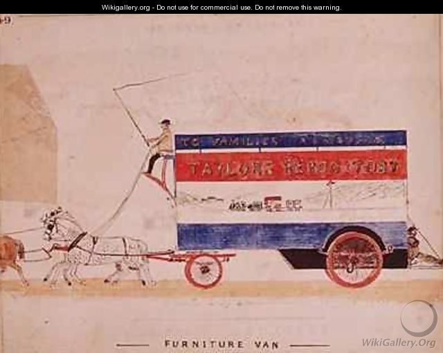 The Furniture Van - William Francis Freelove
