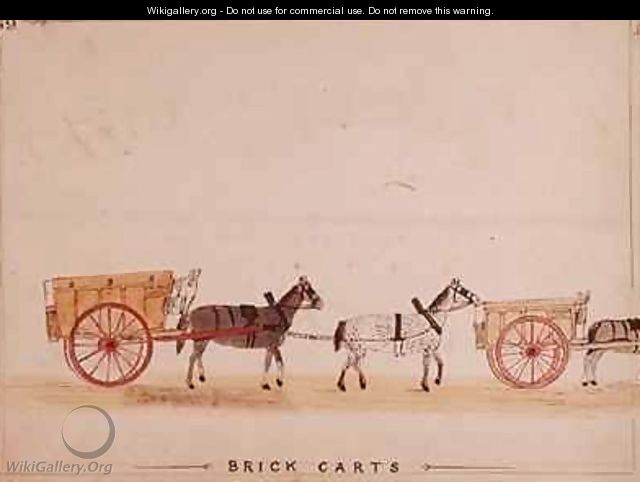 Brick Carts - William Francis Freelove