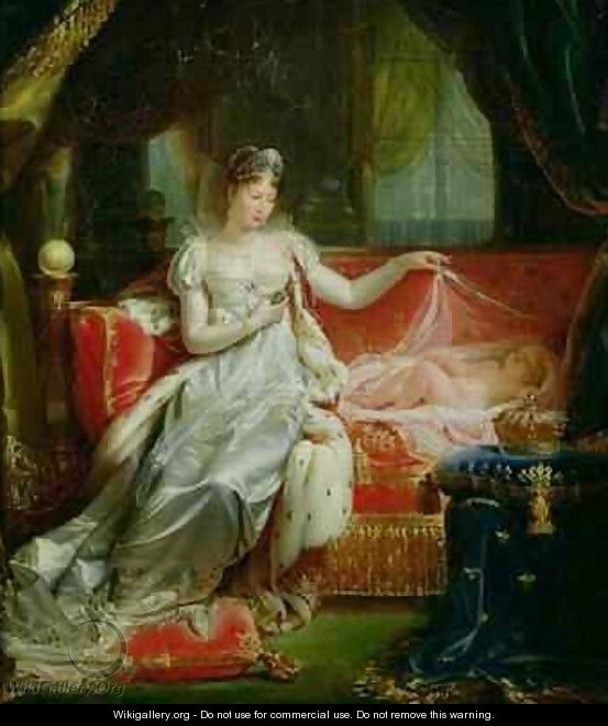 Empress Marie Louise 1791-1847 and the King of Rome - Joseph Franque