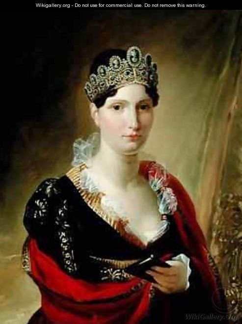 Portrait of Elisa Baciocchi 1777-1820 - Joseph Franque