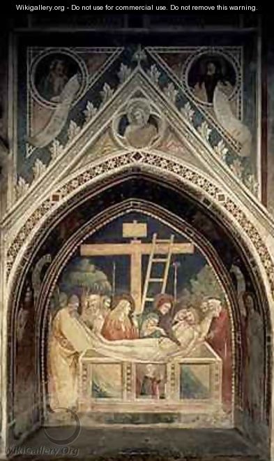 Deposition of Christ from the Bardi Chapel - Taddeo Gaddi