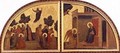 The Ascension and the Annunciation lunette - Taddeo Gaddi
