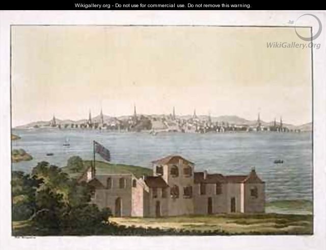 View of Boston from Le Costume Ancien et Moderne - Paolo Fumagalli
