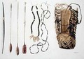 Weapons tools and jewellery of Puri and Botocudos tribes Rio Grande region Paraguay and Brazil - Paolo Fumagalli