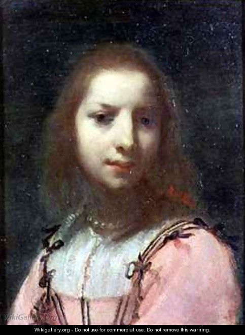 Portrait of a Young Woman - Francesco Furini
