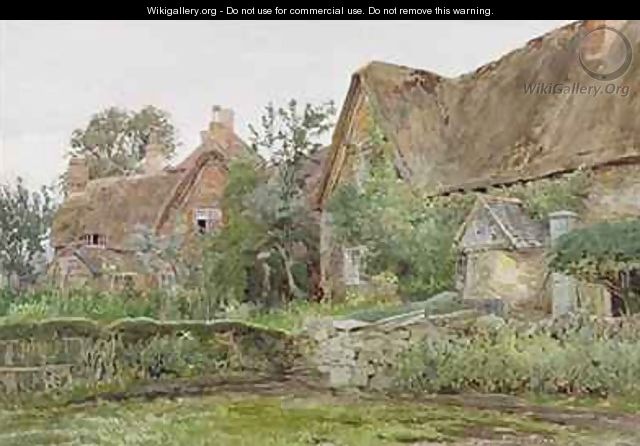 Thatched Cottages and Cottage Gardens - John Fulleylove