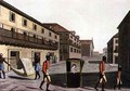 Litters in St Sebastian Street - Gerolamo Fumagalli