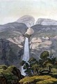 River Vinagre Waterfall near the Puraci Volcano Nova Granada Brazil - Gerolamo Fumagalli