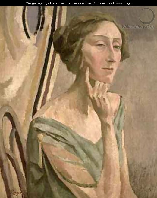 Portrait of Edith Sitwell 1887-1964 - Roger Eliot Fry
