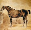 English Horse in Stable - Theodore Gericault