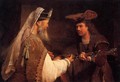 Ahimelech Giving the Sword of Goliath to David - Aert De Gelder
