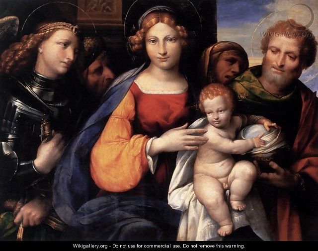 Virgin and Child with Saints - Garofalo