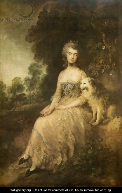 Mrs. Mary Robinson (Perdita) - Thomas Gainsborough
