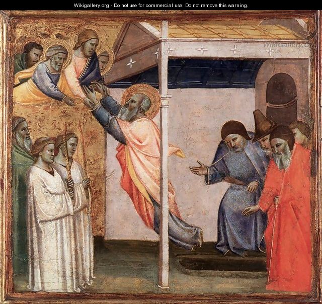 Assumption of St John the Evangelist - Taddeo Gaddi