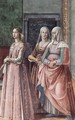 Birth of St John the Baptist (detail) 2 - Domenico Ghirlandaio