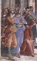 Presentation of the Virgin at the Temple (detail) - Domenico Ghirlandaio
