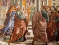 Expulsion of Joachim from the Temple (detail) - Domenico Ghirlandaio