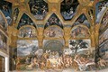 View of the Sala di Psyche (south wall) - Giulio Romano (Orbetto)