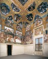 View of the Sala di Psyche (north and east walls) - Giulio Romano (Orbetto)