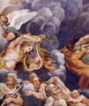 Vault The Assembly of Gods around Jupiter's Throne (detail) - Giulio Romano (Orbetto)
