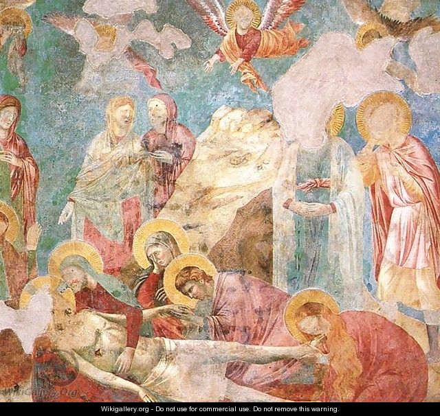 Scenes from the New Testament Lamentation - Giotto Di Bondone